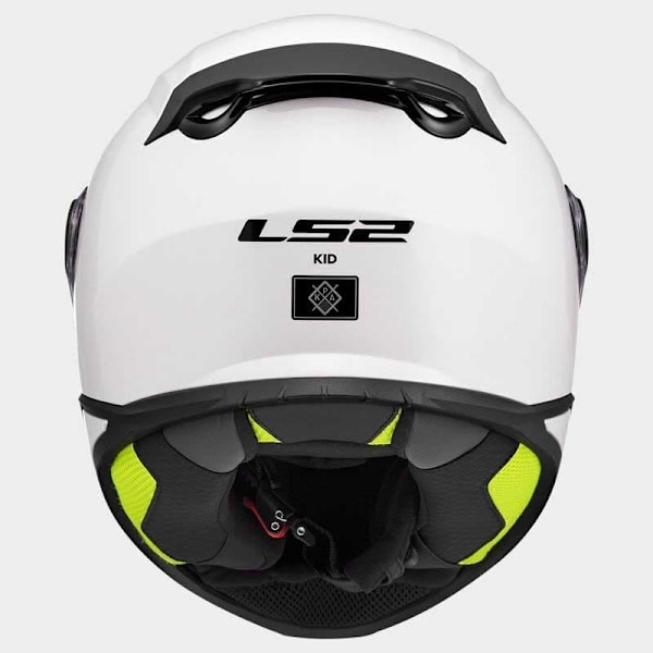 Ls2 Ff812 Kid Solid Fullface-hjelm Hvid M