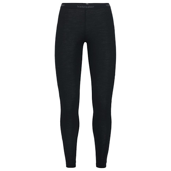 Icebreaker Leggings 175 Everyday Merino Sort XS Kvinde