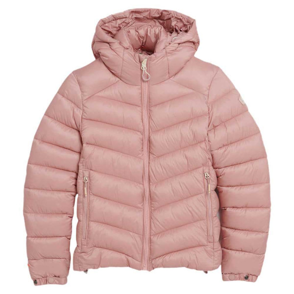 Superdry Fuji Padded Jacka Rosa M Kvinna
