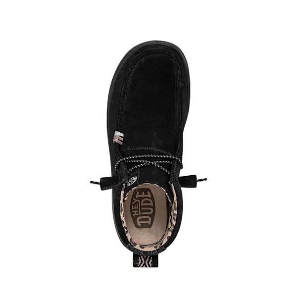 Hey Dude Sko Wendy Peak Hi Suede Sort EU 40 Kvinde