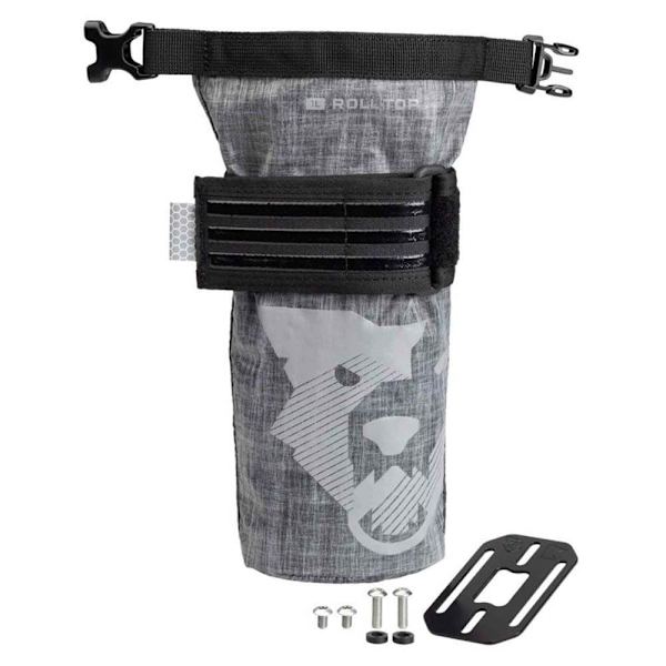 Wolf Tooth B-rad Teklite Roll Top Runkolaukku 1l Harmaa
