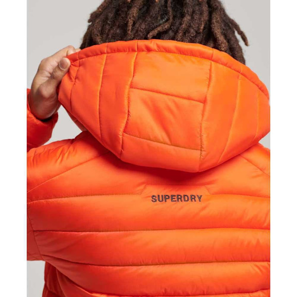 Superdry Puffer Jakke Fuji Sport Orange S Mand
