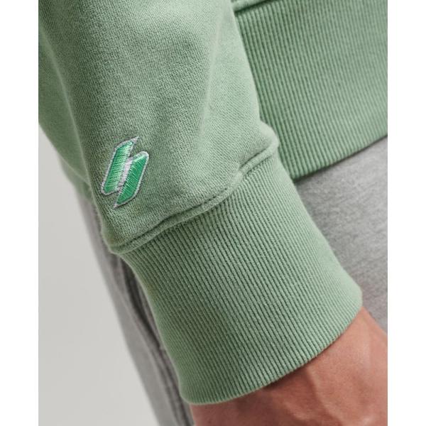Superdry Luvtröja Code Surplus Logo Grönt XL Man