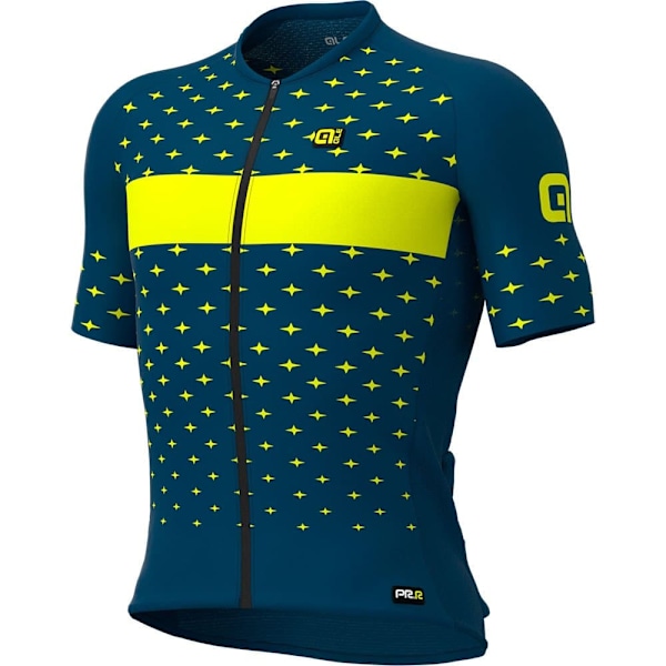 Ale Prr Stars Korta ärmar Cykeltröja Blå S Man