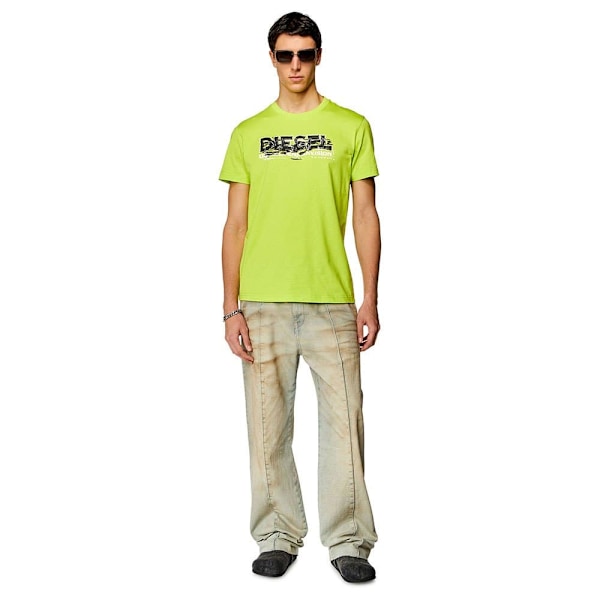 Diesel Diegor K70 T-shirt Med Korte ærmer Grøn M Mand