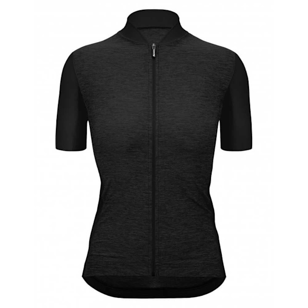 Santini Lyhythihainen Jersey Colore Puro Musta M Nainen