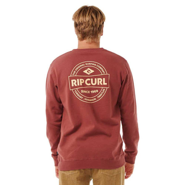 Rip Curl Stapler Sweatshirt Rød M Mand