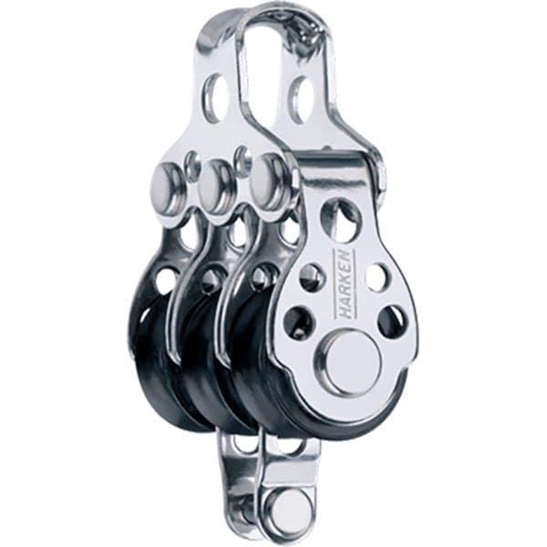 Harken Triple Air Block 16 Mm With Becket Søvfarvet