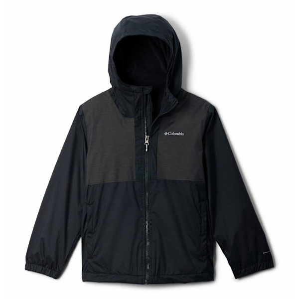 Columbia Rainy Trails™ Ii Jacka Svart 8-9 Years Pojke