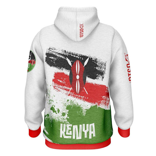 Otso Kimbia Kenya Tröja Med Huva Flerfärgad S Man