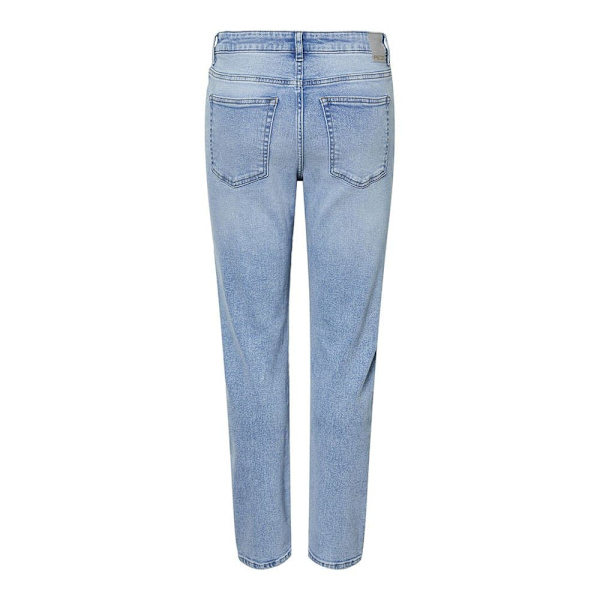 Pieces Bella Tappered Ankle Fit Lb306s Högmidjadeans Blå 30 / 30 Kvinna