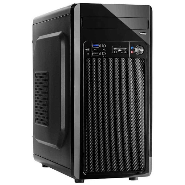 Inter-tech Tower Case Mc-02 Musta