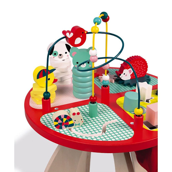 Janod Activity Table Baby Forest Flerfärgad 12 Months-3 Years