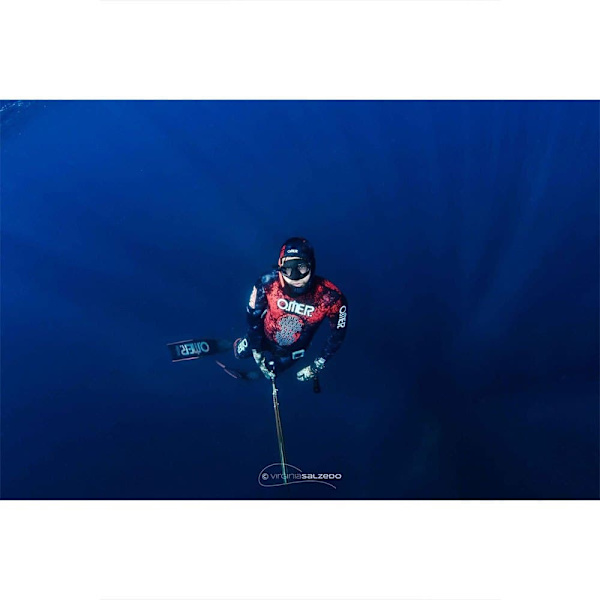 Omer Spearfishing Byxor Red Stone 5 Mm Röd M