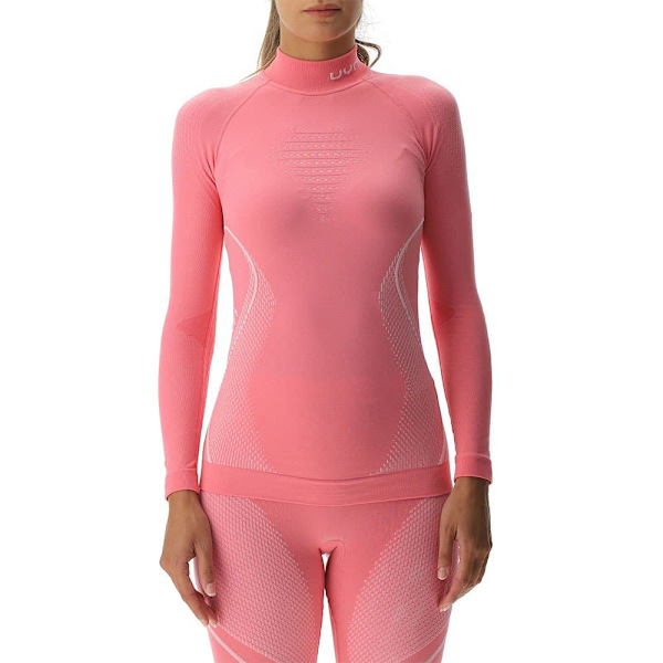 Uyn Langærmet Basislag Evolutyon Turtle Neck Rosa XS Kvinde