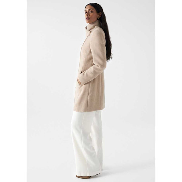 Salsa Jeans 21007140 Jacka Beige L Kvinna