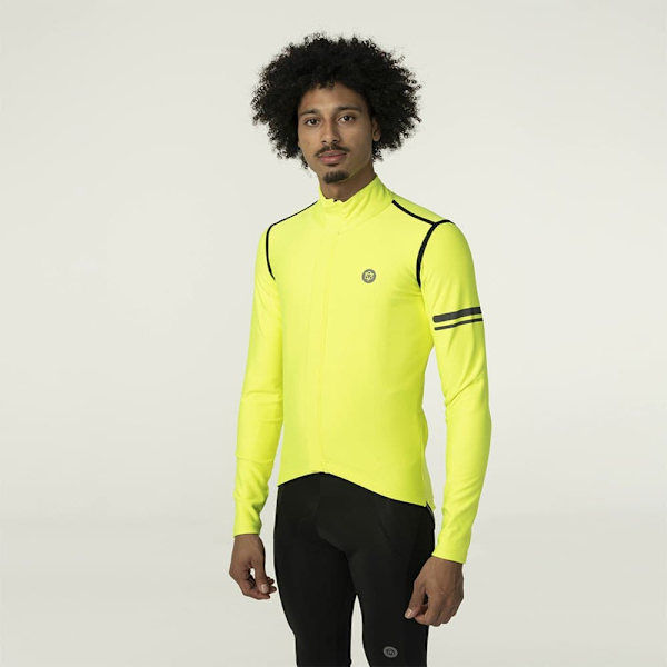 Agu Performance Rain Långärmad Trikå Gul 2XL Man