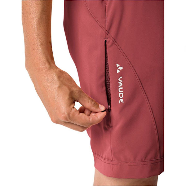 Vaude Bike Ledro Shorts Rosa 40 Kvinna