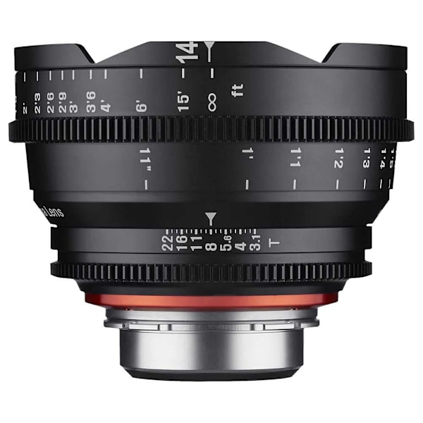 Samyang Linse 14 Mm T3.1 Ff Cine Sony E Sort