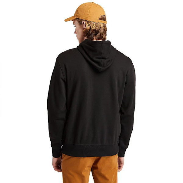 Timberland Core Tree Logo Brushback Hættetrøje Sort L Mand