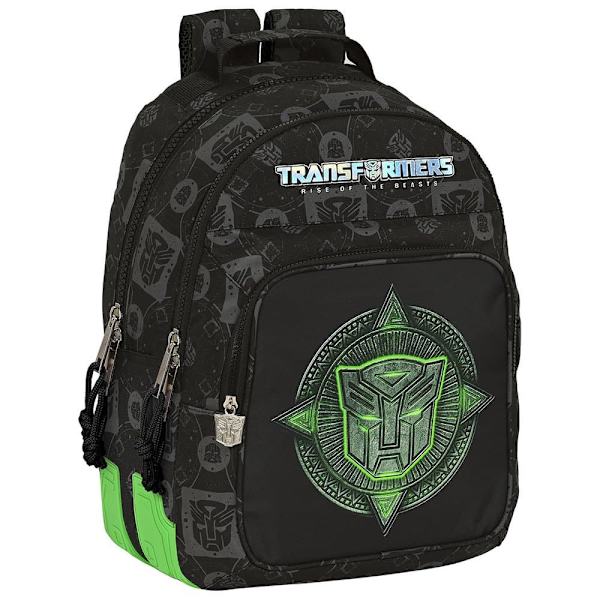 Safta Kaksinkertainen Reppu Transformers Musta