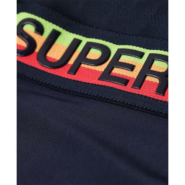 Superdry Logo Classic Bikini Botten Blå L Kvinna