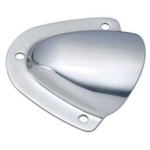 Euromarine Ruostumattomasta Teräksestä Valmistettu Ilmanottoaukko Hopeinen 55 x 64 mm
