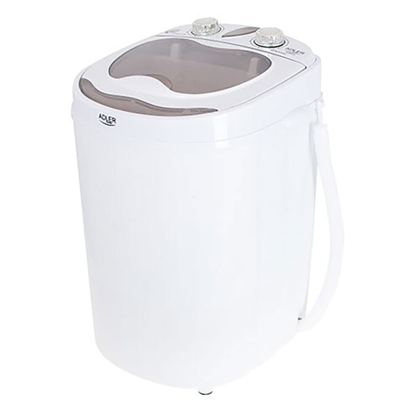 Adler Ad 8055 Päältä Täytettävä Pesukone  3 kg / EU Plug Kerman väri, Valkoinen