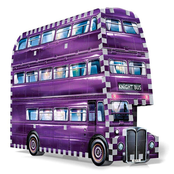 Wrebbit Ridder Bus Harry Potter 3d Gåde Flerfarvet