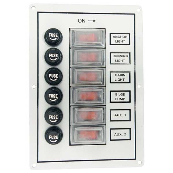 Euromarine Placerer Indendørs Elpanel 6  167 x 117 mm