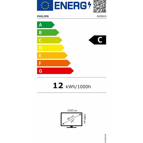 Philips 24b2xhm2 24´´ Fhd Ips Led 60hz Skærm  One Size / EU Plug
