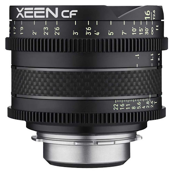 Samyang Linse Cf 16 Mm T2.6 Ff Cine Sony E Sort Sort