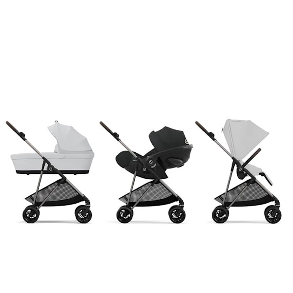 Cybex Melio Lastenvaunut Harmaa