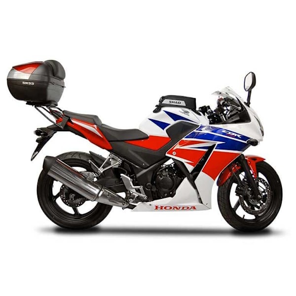Shad Top Master Takakiinnitys Honda Cbr125r/cbr250r/cbr300r/cb300f Musta
