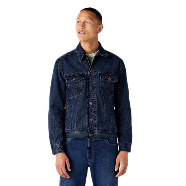 Wrangler Denimjakke Authentic Blå M Mand