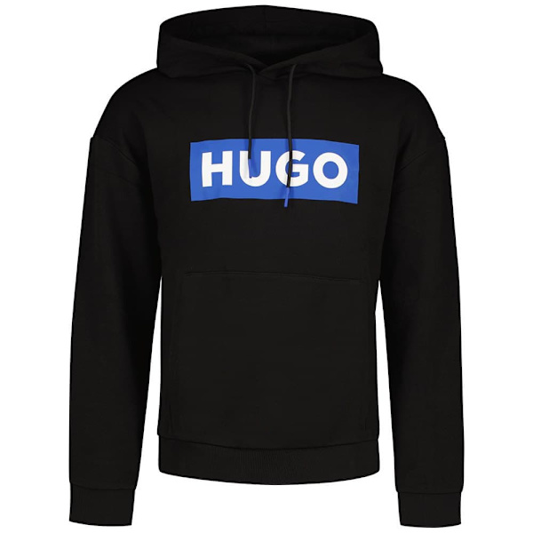 Hugo Nalves 10249110 Blue Huvtröja Svart XL Man