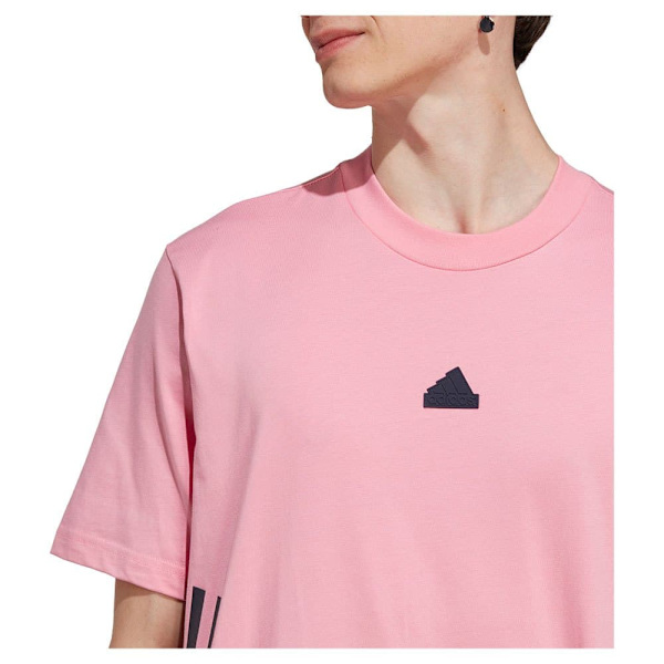 Adidas Sportswear Kortærmet T-shirt Fi 3s Rosa S / Regular Mand