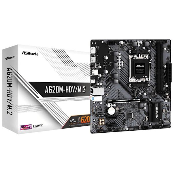 Asrock Bundkort A620m-hdv/m.2