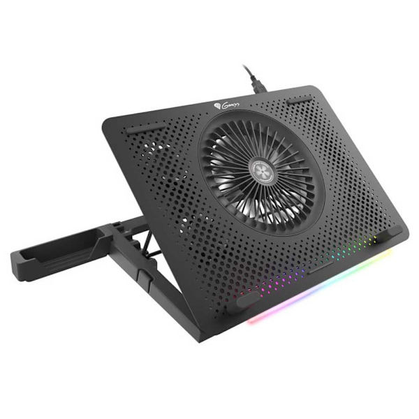 Genesis Kylbas För Bärbar Dator Oxid 450 Rgb 15.6´´ Svart