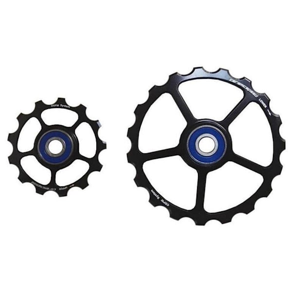 Ceramicspeed Jockey Pyörä Ospw System Spare Pulleys Shimano 9100 11s Musta 13/19t