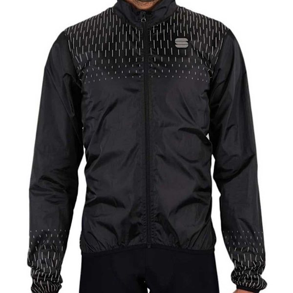 Sportful Jakke Reflex Sort XS Mand