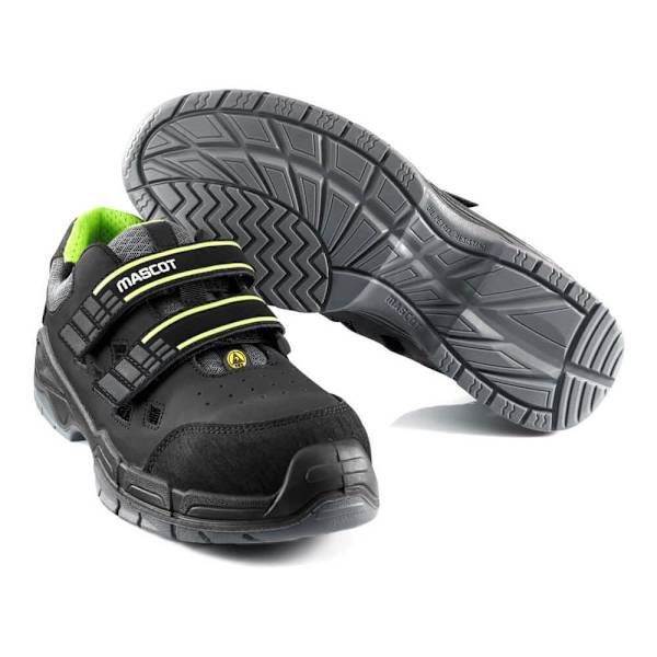 Mascot Sikkerhedssandaler Footwear Fit F0107 Sort EU 38