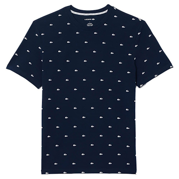 Lacoste Th8458 Kortærmet Baselayer Blå M Mand