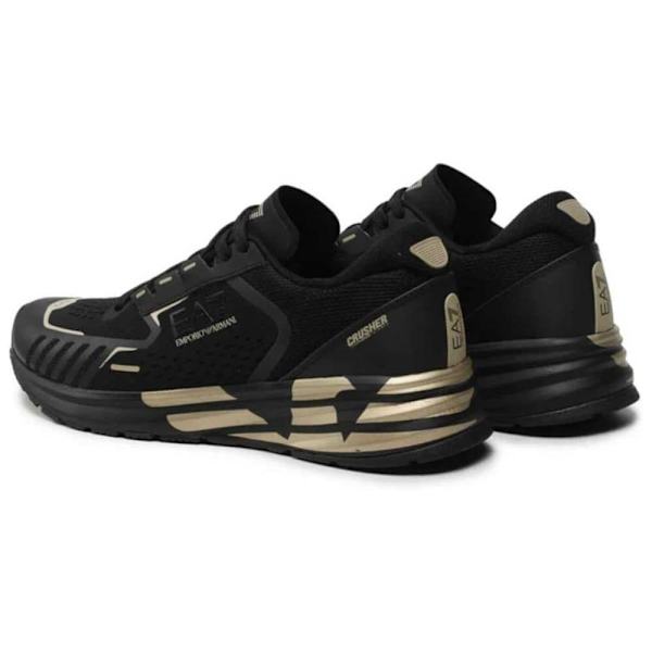 Ea7 Emporio Armani Crusher Distance Ref Sko Sort EU 38 2/3 Mand