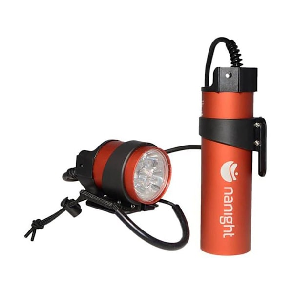 Nanight Taskulamppu Tech 2 Charge Port Oranssi 4000 Lumens