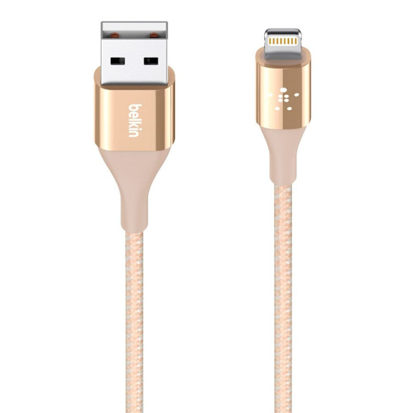 Belkin Duratek Micro-usb/usb Dupont Aramidic Lining Cable 1.2 M Guld