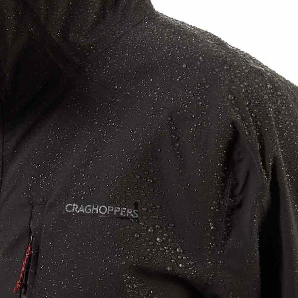 Craghoppers Jakke Lorton Sort 2XL Mand