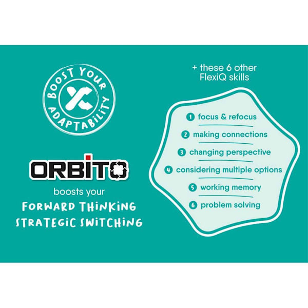 Flexiq Orbit Brädspel Silver