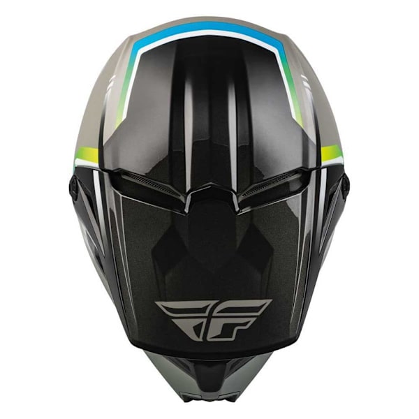Fly Motocrosshjälm För Barn Ece Kinetic Drift Grå M