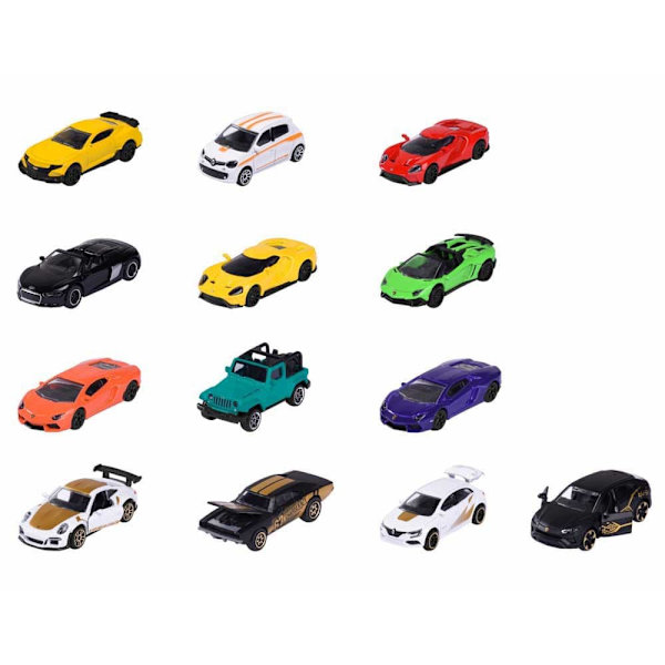 Majorette Begränsad Utgåva Pack 9+4 9 Guld